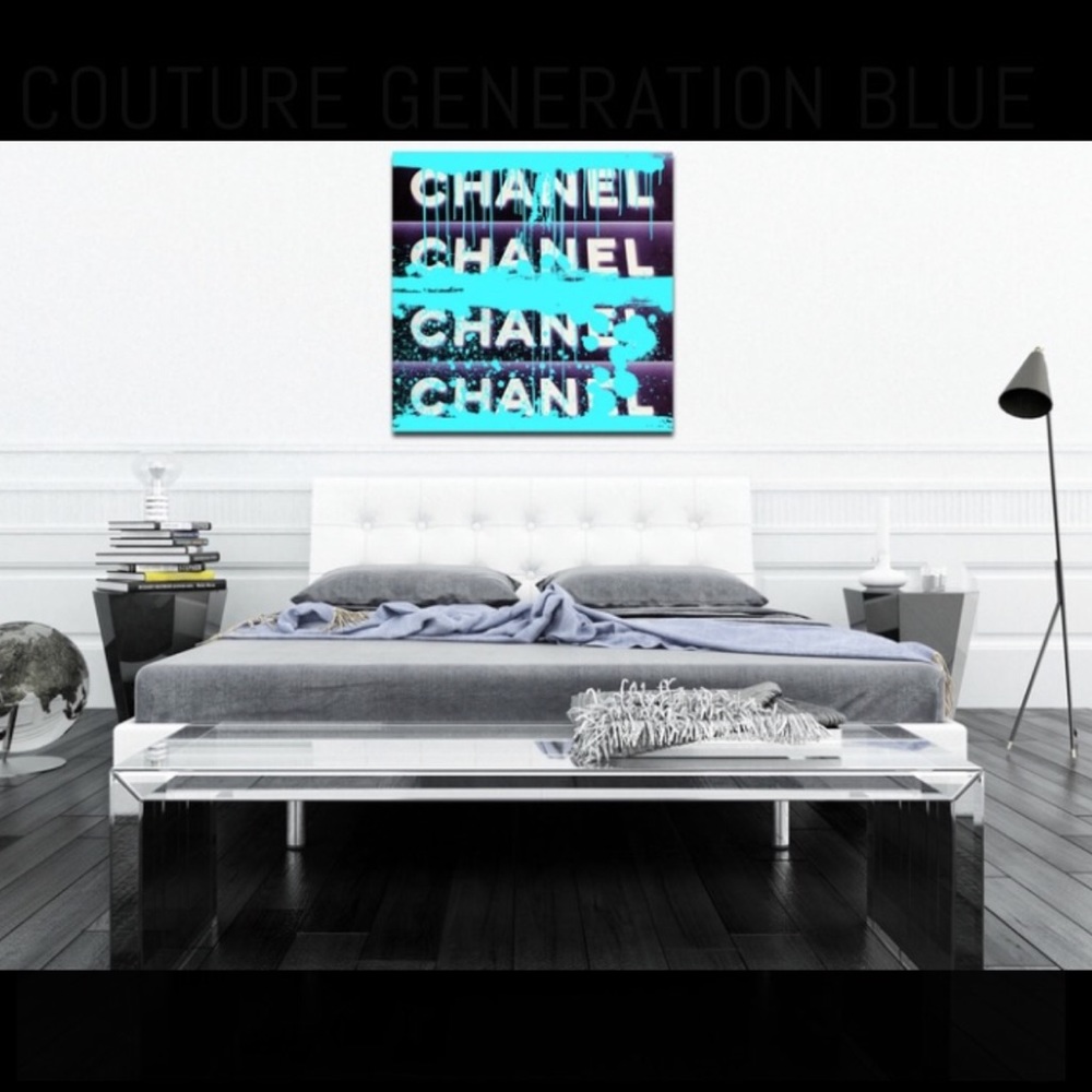 Fluorescent Palace Couture Generation Canvas